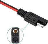 12AWG SAE Connector Extension Cable Solar Panel Plug 1FT 2Pin